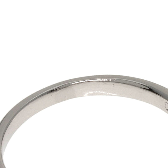 TASAKI Ring PT900 Silver Pearl pearl diamond Women Used Authentic