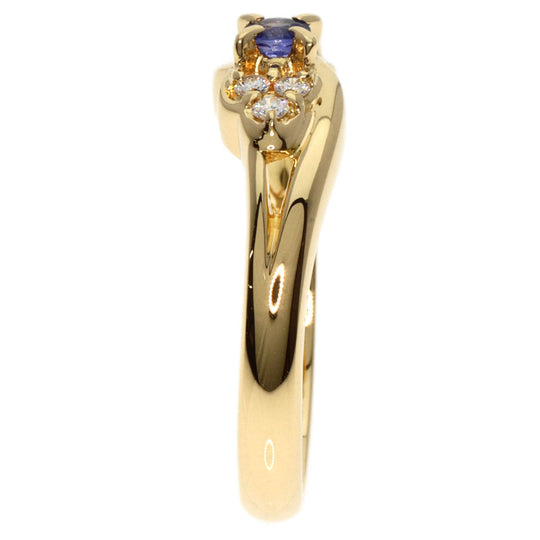 POLA Ring 18K Yellow Gold gold Sapphire diamond