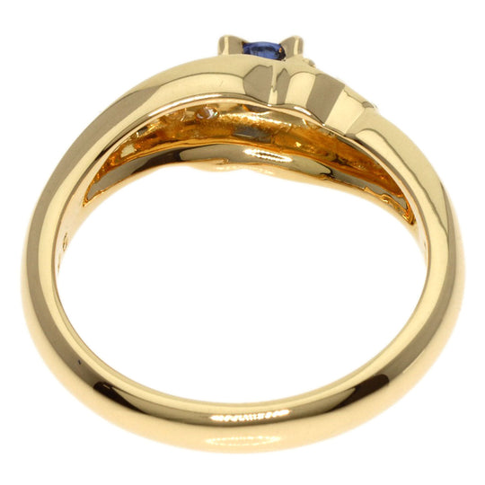 POLA Ring 18K Yellow Gold gold Sapphire diamond