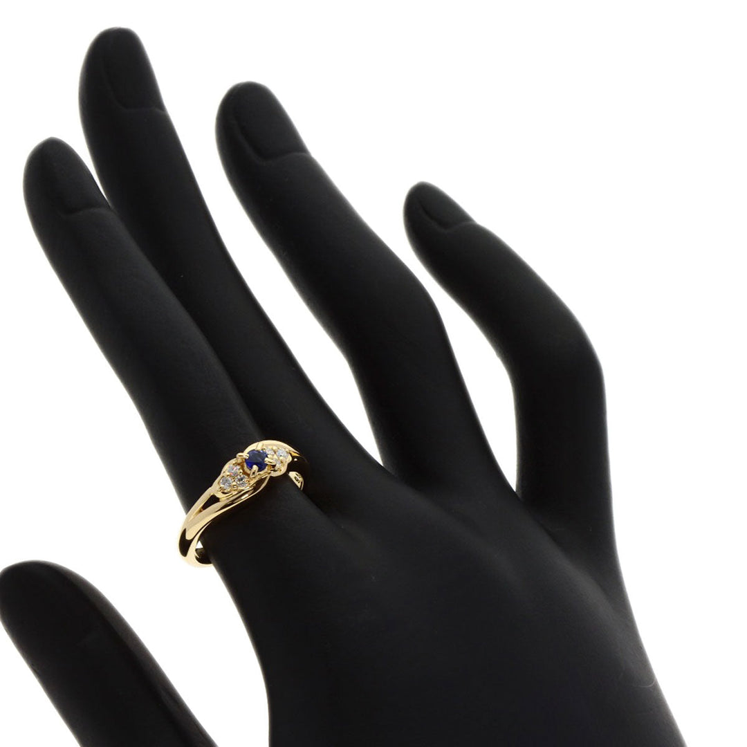POLA Ring 18K Yellow Gold gold Sapphire diamond