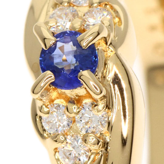 POLA Ring 18K Yellow Gold gold Sapphire diamond