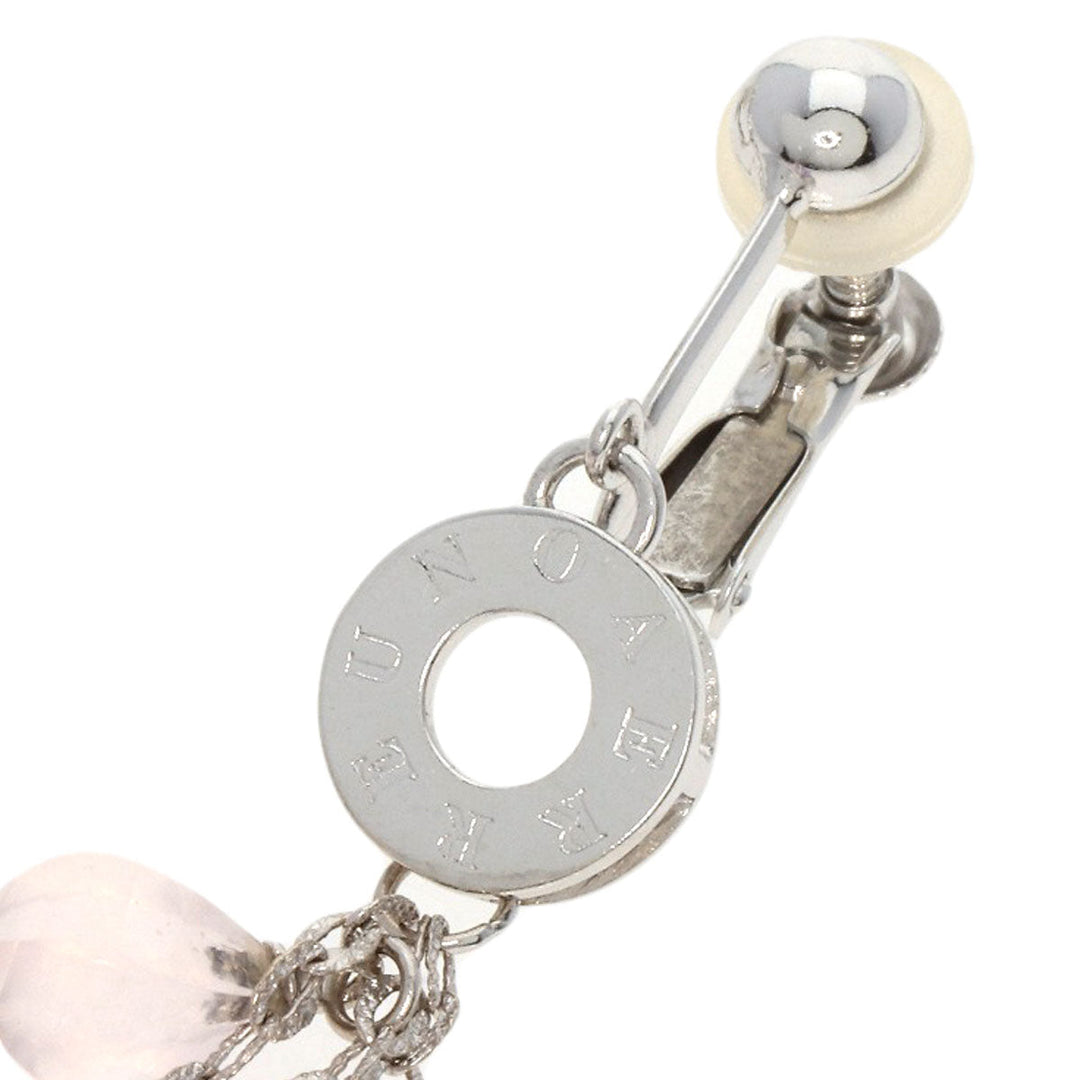UNOAERRE Earring K18WG Silver amethyst