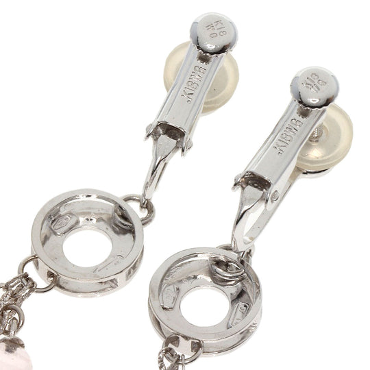UNOAERRE Earring K18WG Silver amethyst