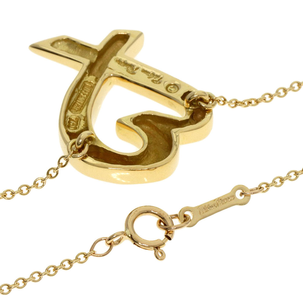 TIFFANY&Co. Necklace 18K Yellow Gold gold Loving heart Women Used Authentic