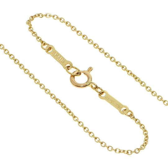 TIFFANY&Co. Necklace 18K Yellow Gold gold Open heart Women Used Authentic