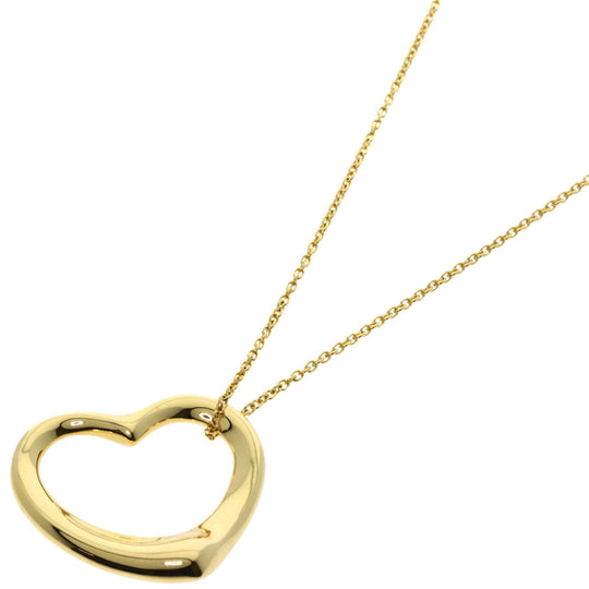 TIFFANY&Co. Necklace 18K Yellow Gold gold Open heart