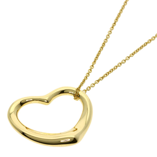 TIFFANY&Co. Necklace 18K Yellow Gold gold Open heart