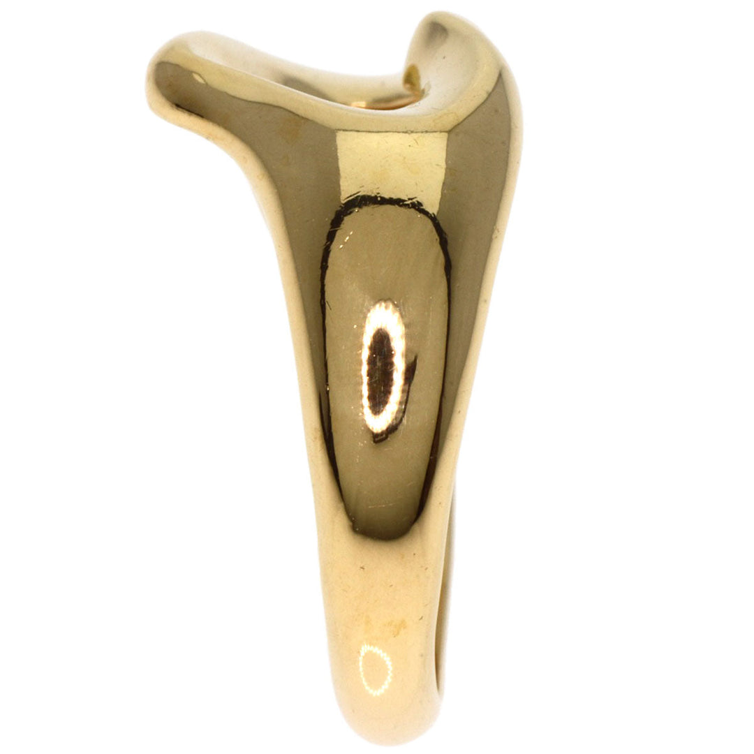 TIFFANY&Co. Ring 18K Yellow Gold gold Open heart Women Used Authentic