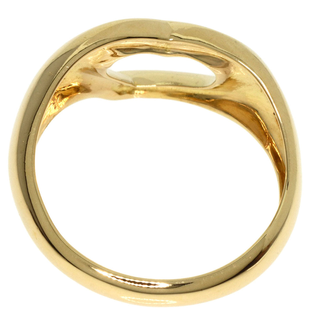 TIFFANY&Co. Ring 18K Yellow Gold gold Open heart Women Used Authentic