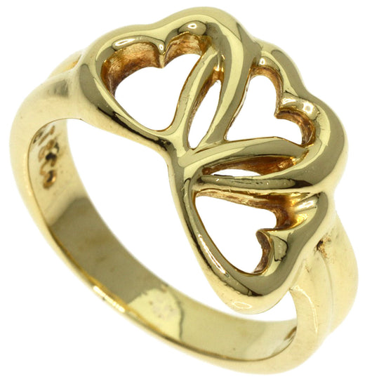 TIFFANY&Co. Ring 18K Yellow Gold gold Triple heart