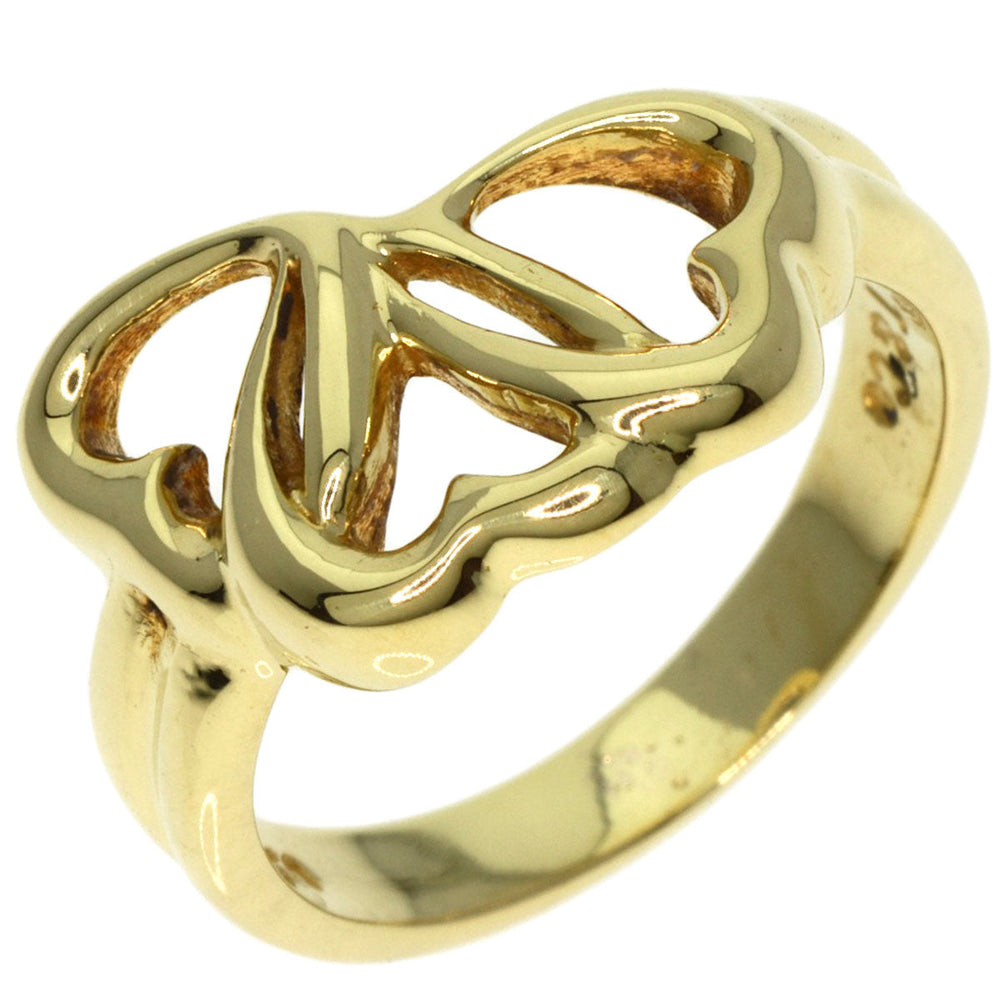 TIFFANY&Co. Ring 18K Yellow Gold gold Triple heart