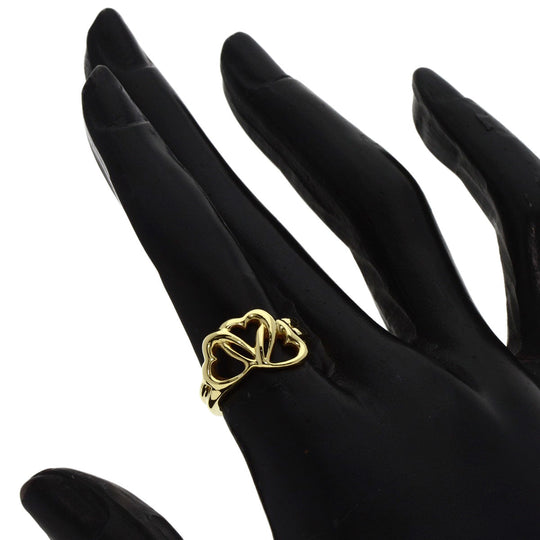 TIFFANY&Co. Ring 18K Yellow Gold gold Triple heart