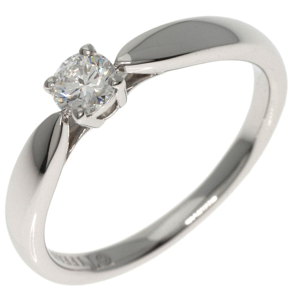 TIFFANY&Co. Ring PT950 Silver Harmony diamond Women Used Authentic