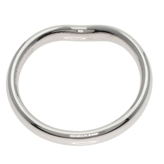 TIFFANY&Co. Ring PT950 Silver Curved band