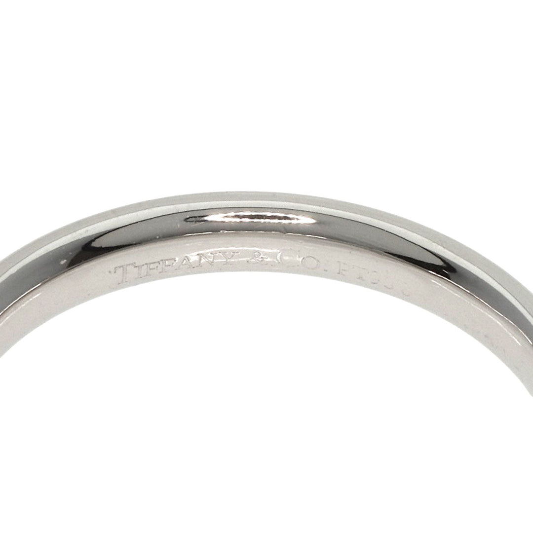 TIFFANY&Co. Ring PT950 Silver Curved band