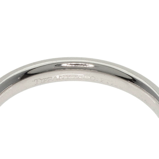 TIFFANY&Co. Ring PT950 Silver Curved band
