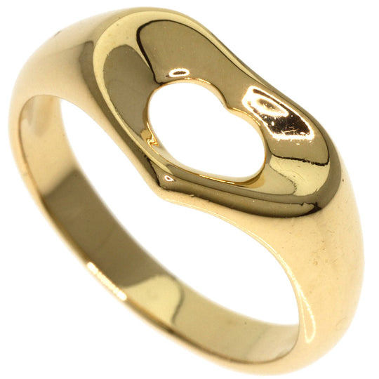 TIFFANY&Co. Ring 18K Yellow Gold gold Open heart Women Used Authentic