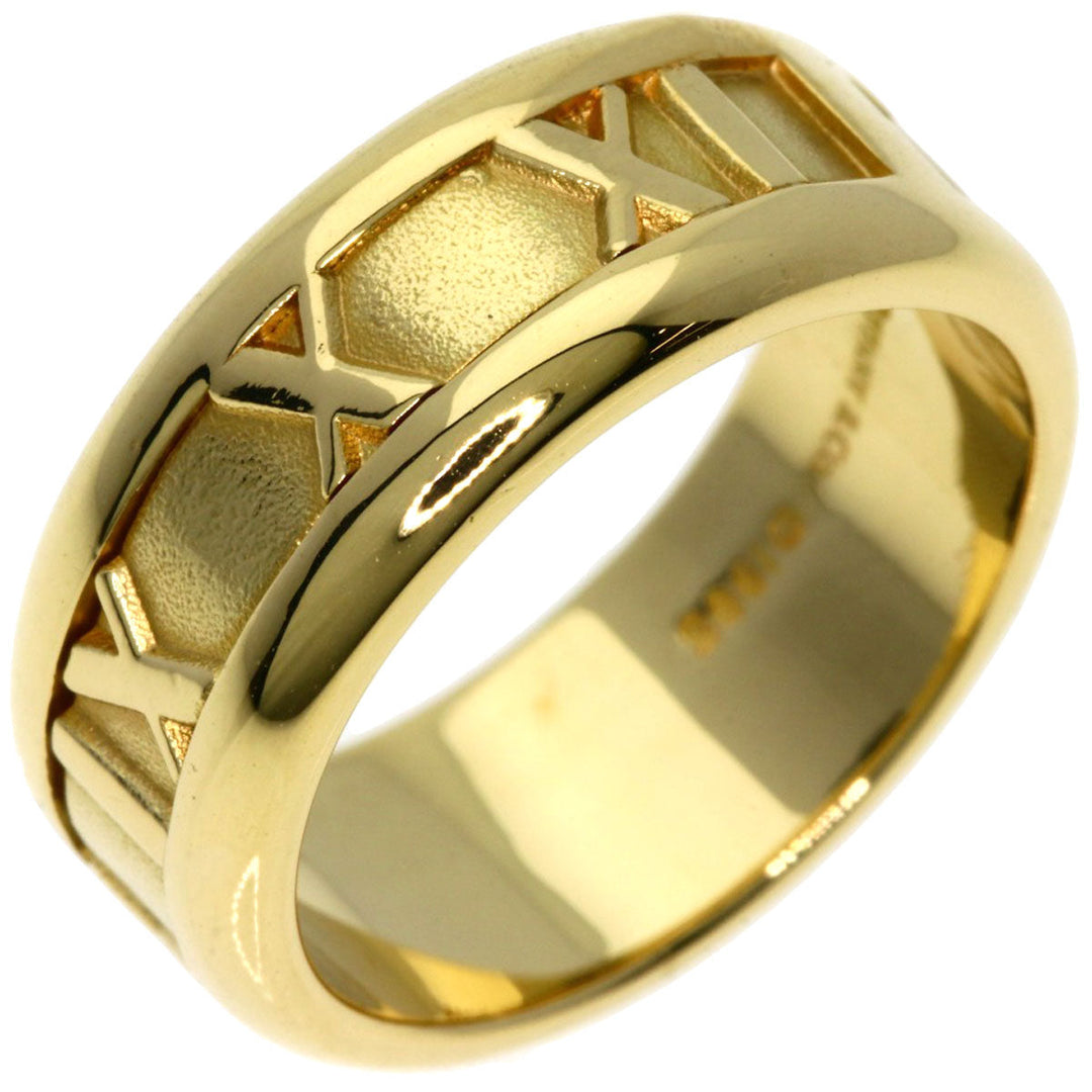 TIFFANY&Co. Ring 18K Yellow Gold gold Atlas Women Used Authentic