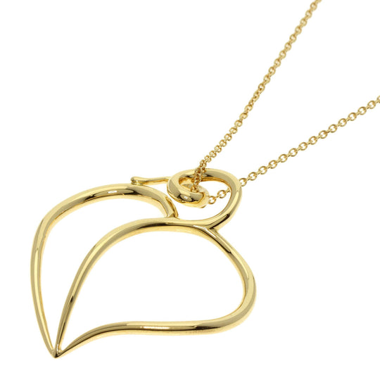 TIFFANY&Co. Necklace 18K Yellow Gold gold apple heart leaf