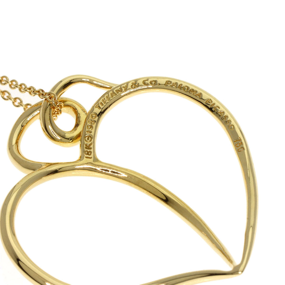 TIFFANY&Co. Necklace 18K Yellow Gold gold apple heart leaf