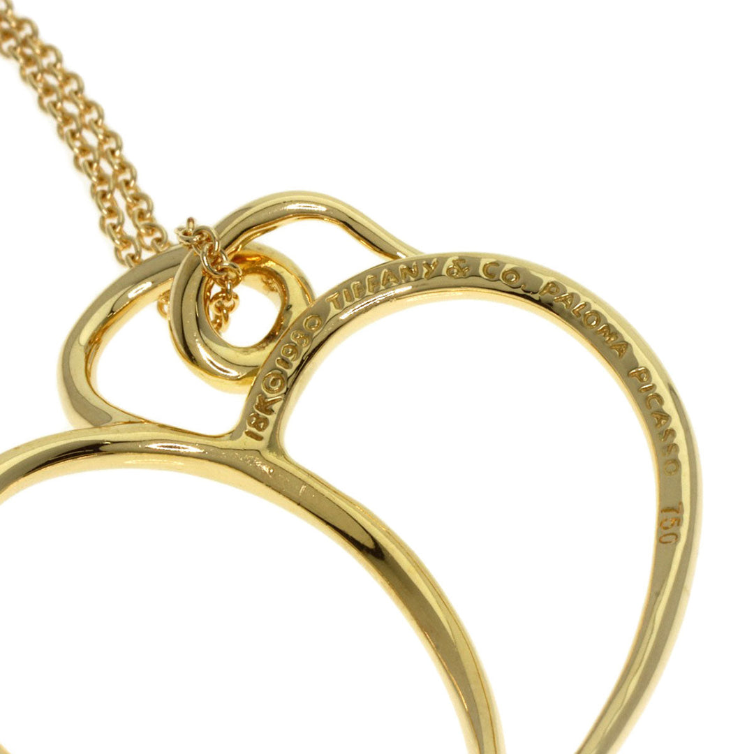 TIFFANY&Co. Necklace 18K Yellow Gold gold apple heart leaf
