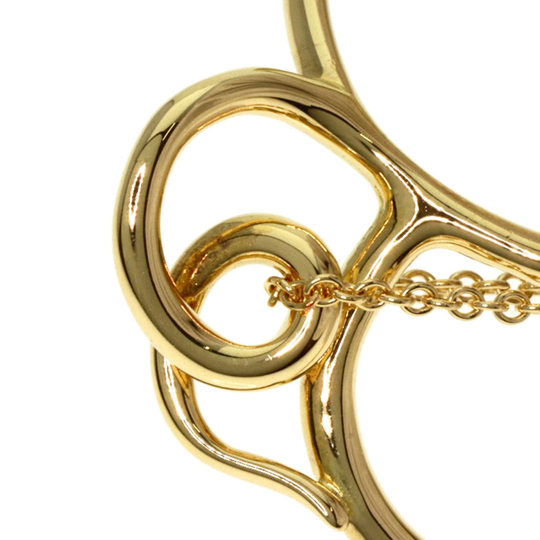 TIFFANY&Co. Necklace 18K Yellow Gold gold apple heart leaf