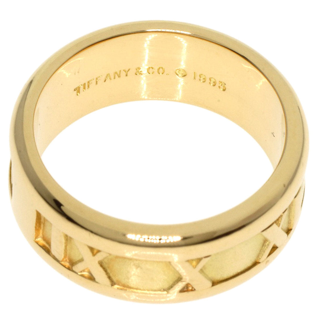 TIFFANY&Co. Ring 18K Yellow Gold gold Atlas Women Used Authentic