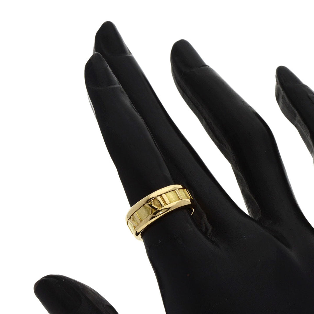 TIFFANY&Co. Ring 18K Yellow Gold gold Atlas Women Used Authentic