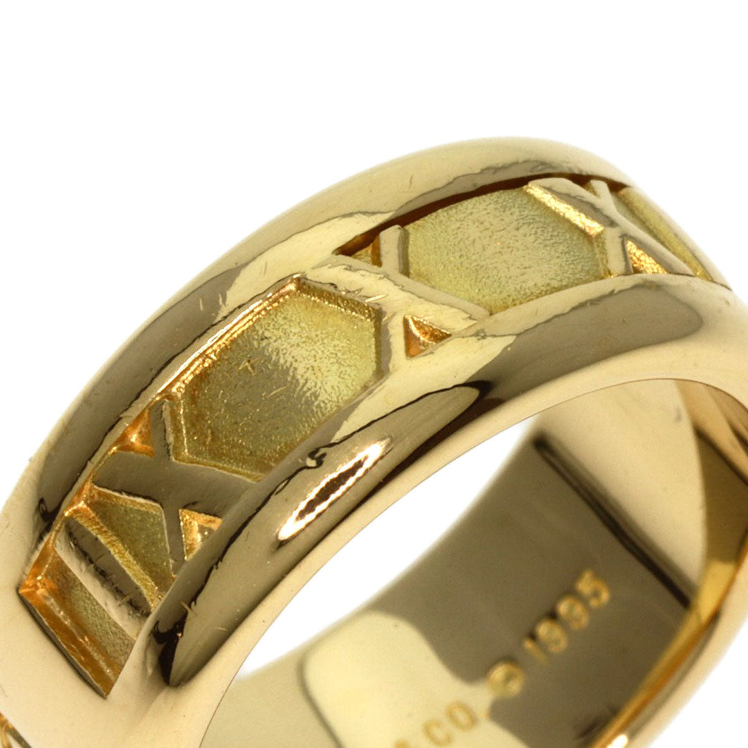 TIFFANY&Co. Ring 18K Yellow Gold gold Atlas Women Used Authentic