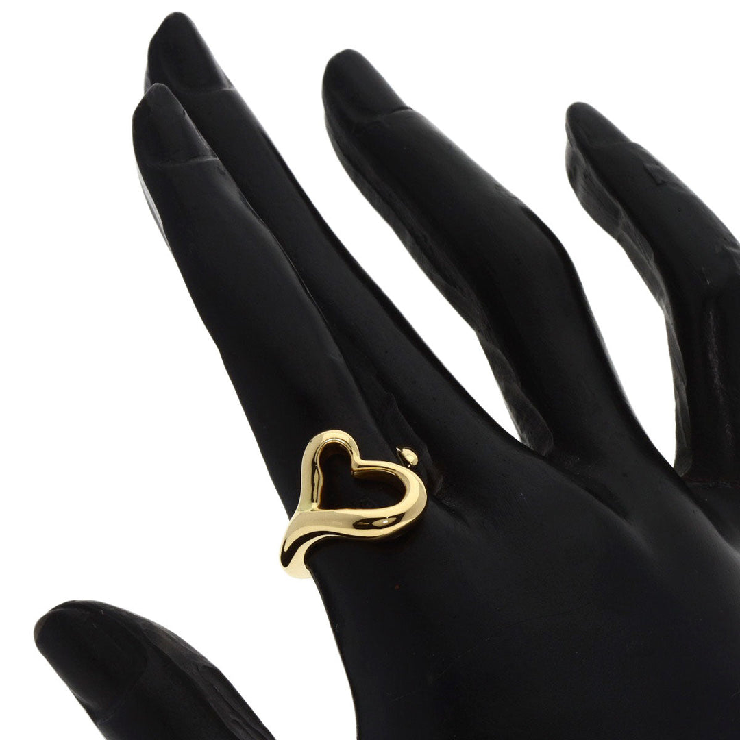 TIFFANY&Co. Ring 18K Yellow Gold gold Open heart Women Used Authentic