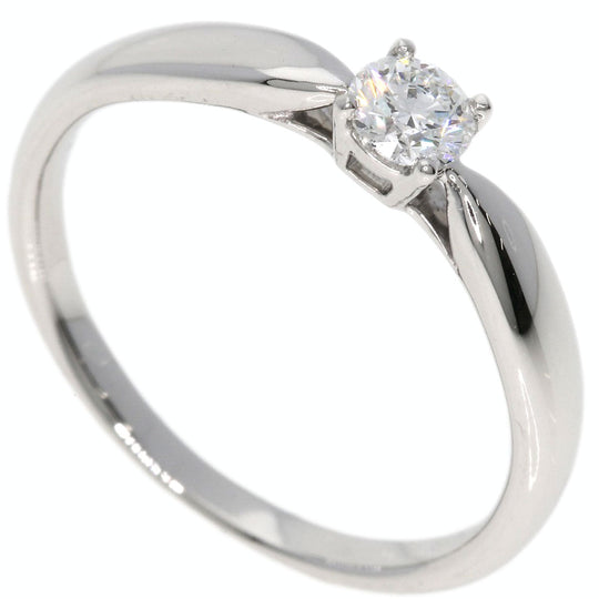 TIFFANY&Co. Ring PT950 Silver Harmony Diamond E-VS-2-VG Women Used Authentic
