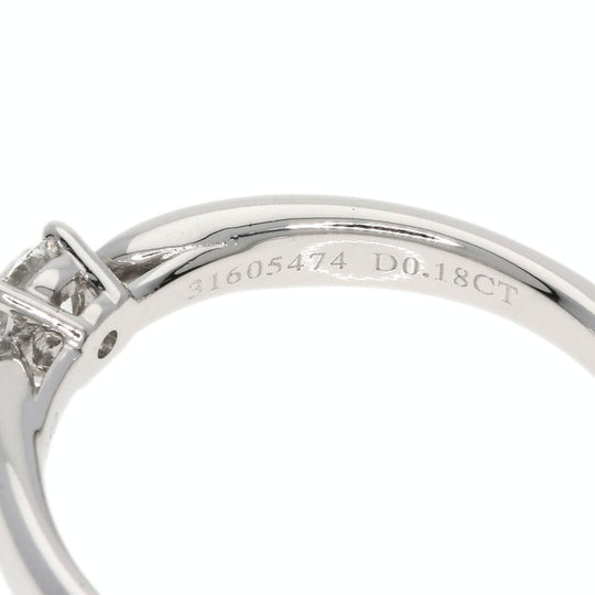 TIFFANY&Co. Ring PT950 Silver Harmony diamond