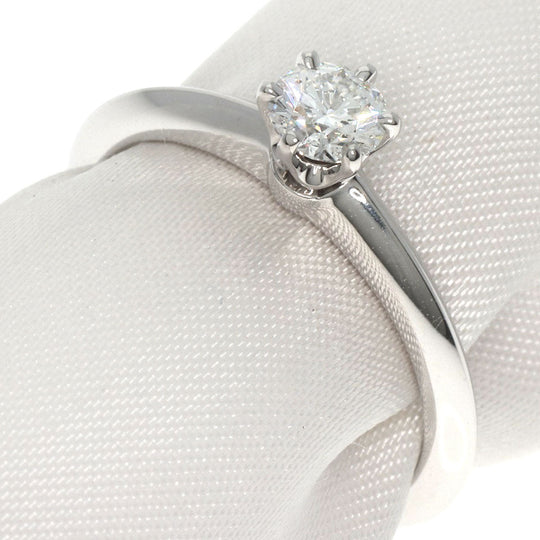 TIFFANY&Co. Ring PT950 Silver Solitaire diamond