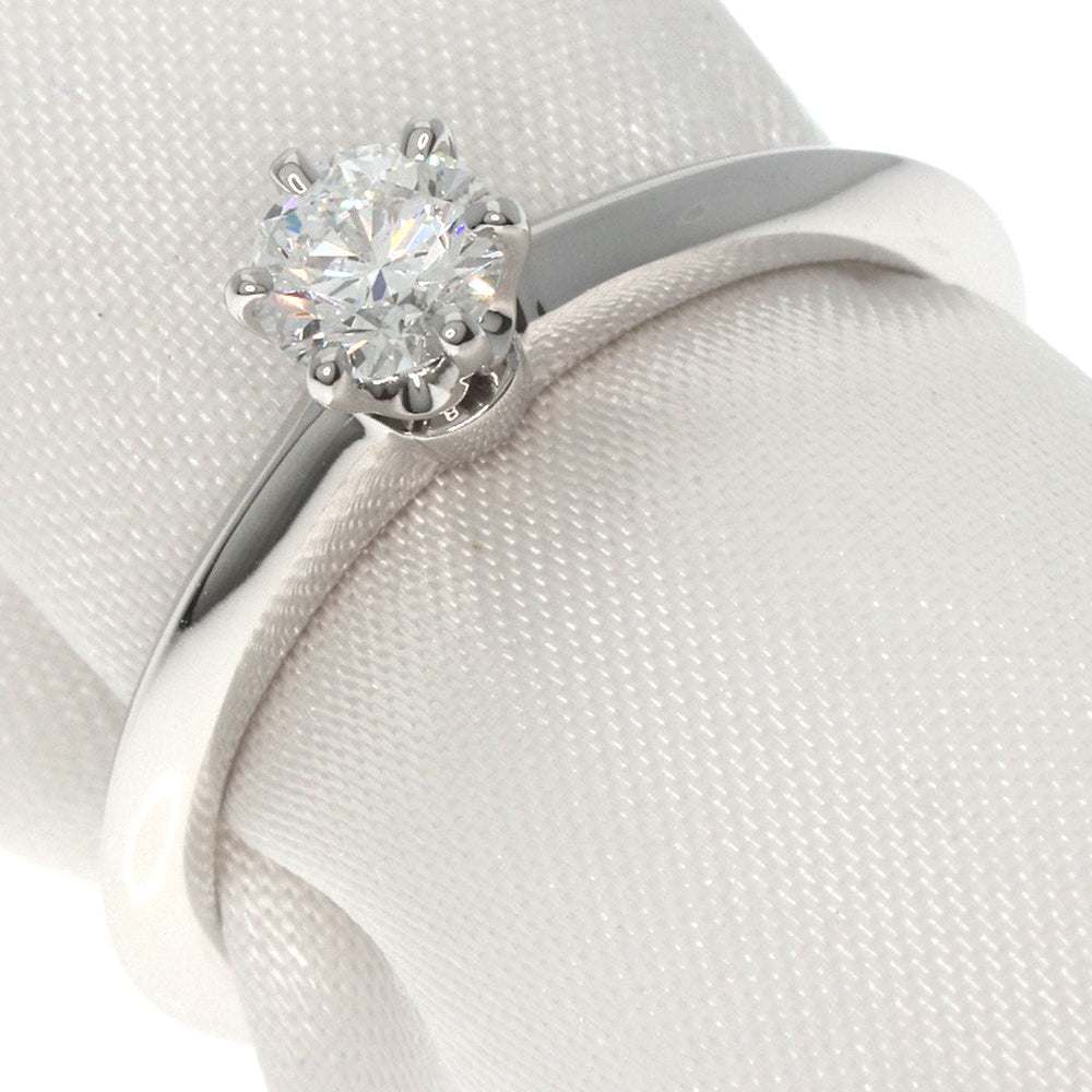 TIFFANY&Co. Ring PT950 Silver Solitaire diamond