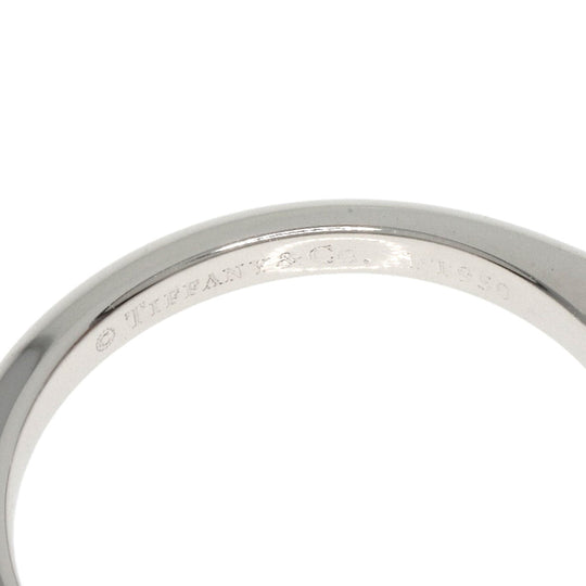 TIFFANY&Co. Ring PT950 Silver Solitaire diamond