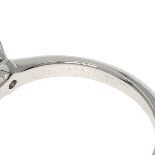 TIFFANY&Co. Ring PT950 Silver Solitaire diamond