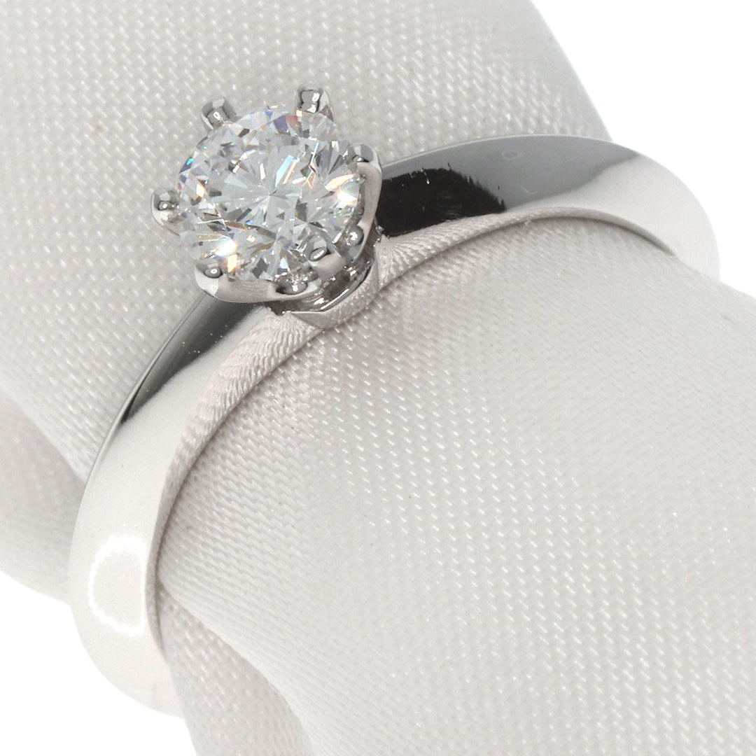 TIFFANY&Co. Ring PT950 Silver Solitaire diamond