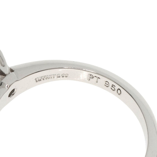 TIFFANY&Co. Ring PT950 Silver Solitaire diamond