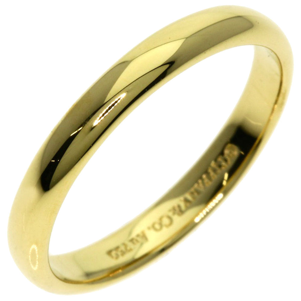 TIFFANY&Co. Ring 18K Yellow Gold gold Classic band Women Used Authentic