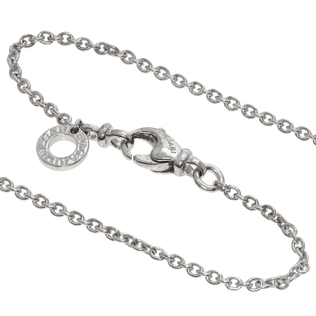 BVLGARI Necklace K18WG Silver B-zero1 B-zero one