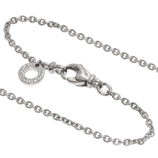 BVLGARI Necklace K18WG Silver B-zero1 B-zero one