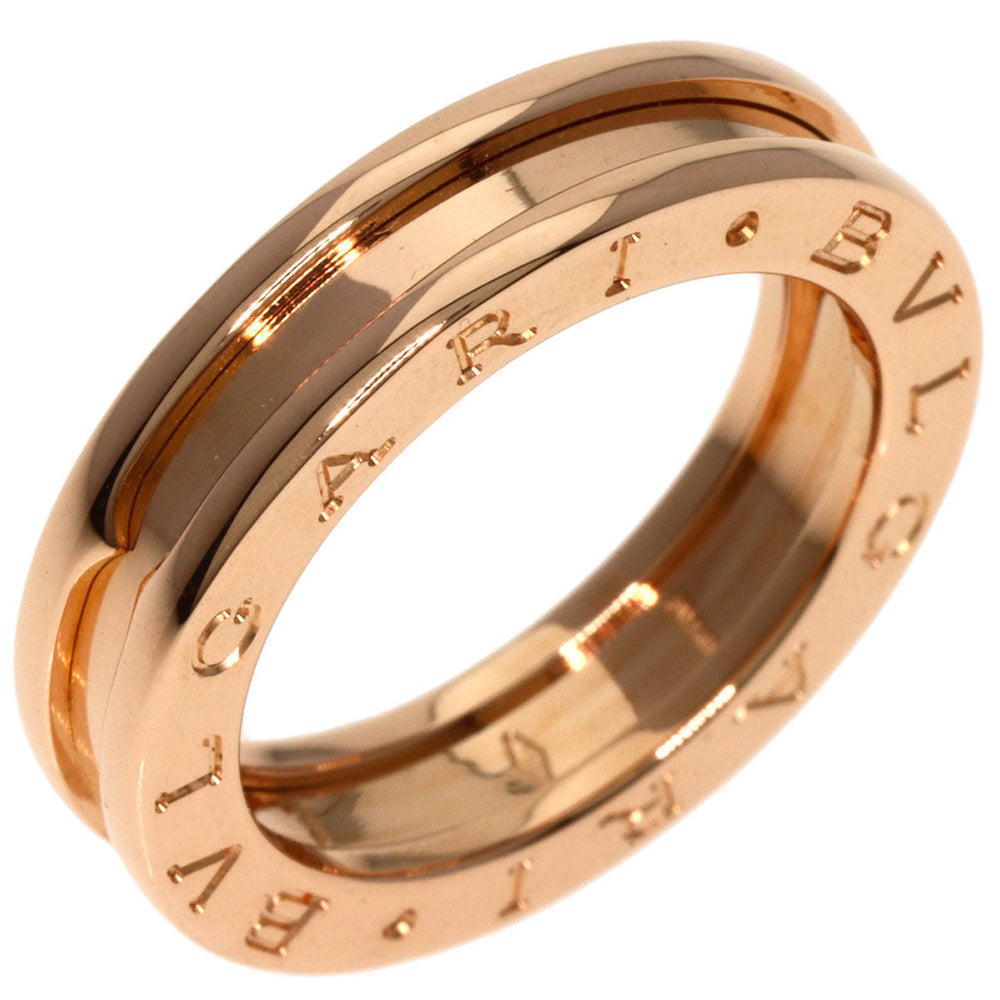 BVLGARI Ring 18K Pink Gold gold B-zero1 B-zero One 1 Band XS #52 Women Used Authentic