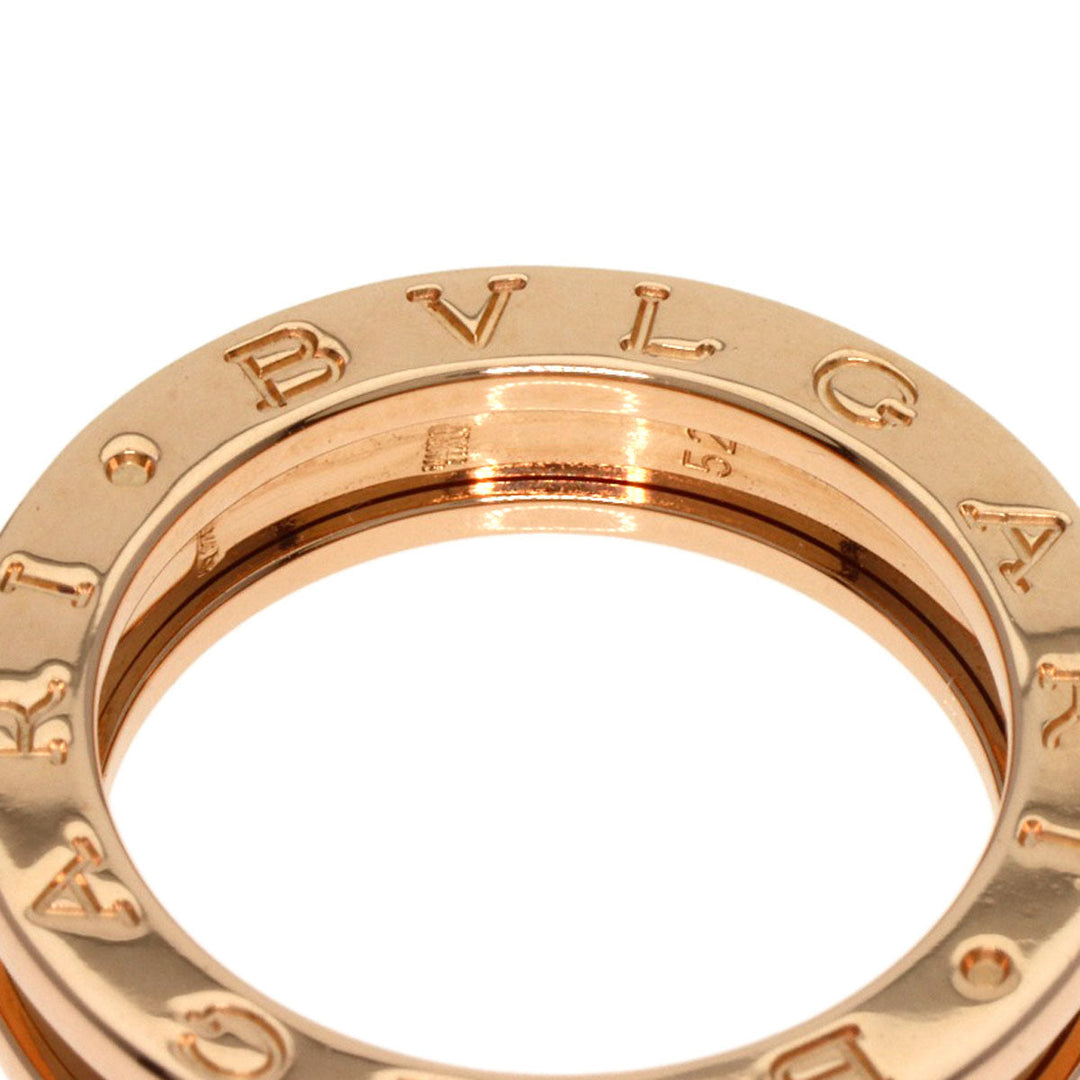 BVLGARI Ring 18K Pink Gold gold B-zero1 B-zero One 1 Band XS #52 Women Used Authentic