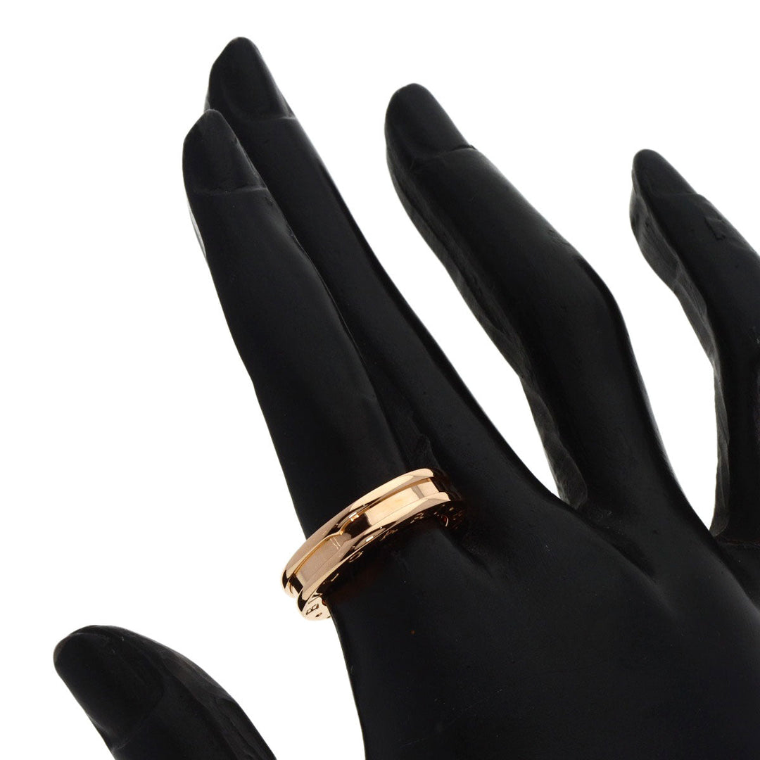 BVLGARI Ring 18K Pink Gold gold B-zero1 B-zero One 1 Band XS #52 Women Used Authentic