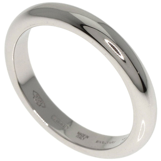 BVLGARI Ring PT950 Silver Feddy wedding Women Used Authentic