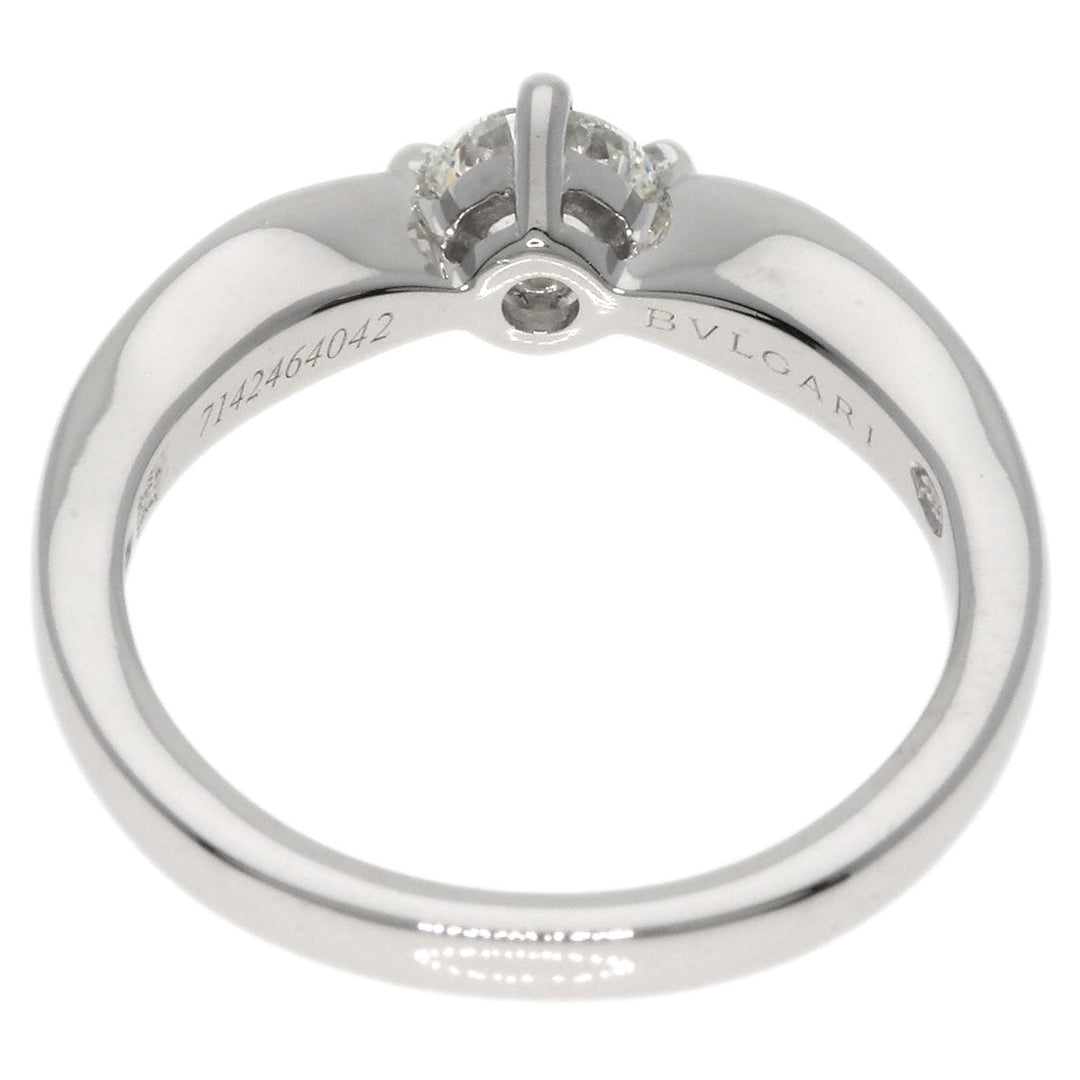 BVLGARI Ring PT950 Silver Dedicated to Venice Diamond