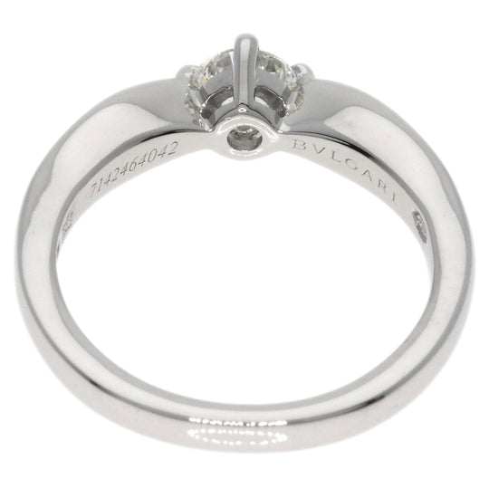 BVLGARI Ring PT950 Silver Dedicated to Venice Diamond