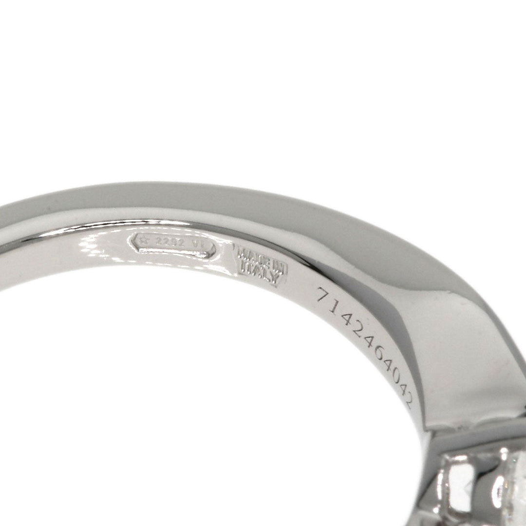 BVLGARI Ring PT950 Silver Dedicated to Venice Diamond