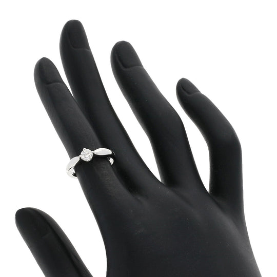 BVLGARI Ring PT950 Silver Dedicated to Venice Diamond