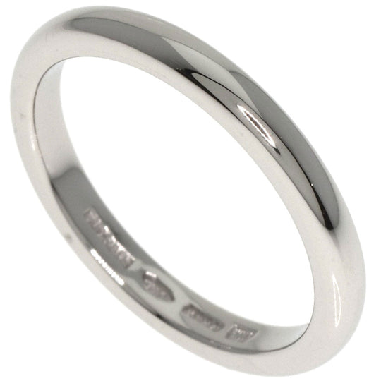 BVLGARI Ring PT950 Silver Feddy wedding Women Used Authentic